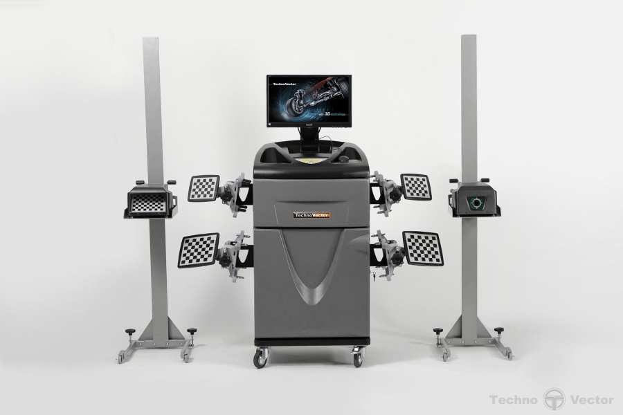 Мобильный 3D стенд сход-развала Техно Вектор 7 МС P 7202 MC