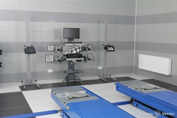 Мобильный 3D стенд сход-развала Техно Вектор 7 МС 7202 МС